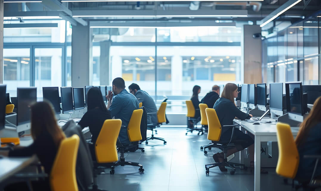 Office with VoIP service