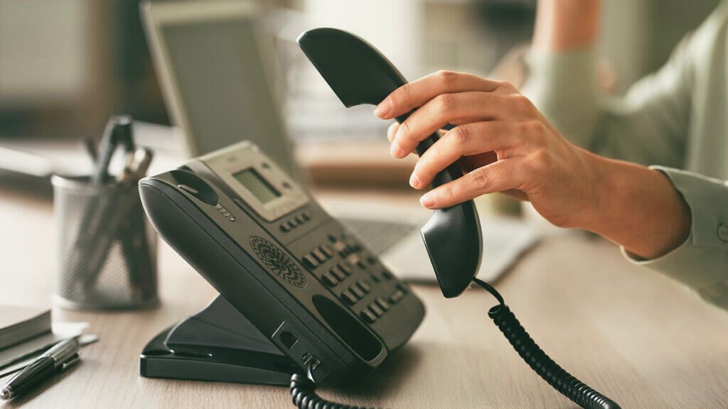 Business switch to VoIP phone